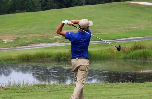 Golfing at Lake Toccoa